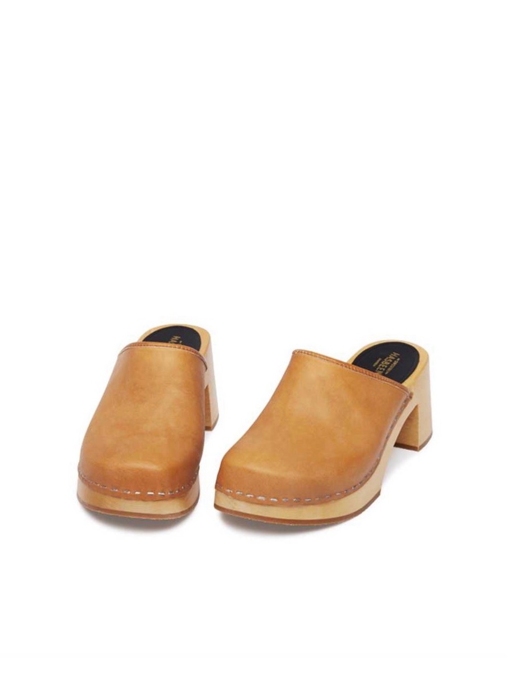 Swedish Hasbeens Natural Clog